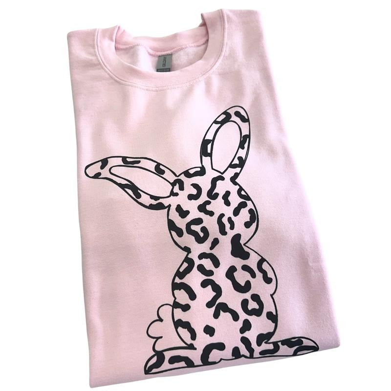 Animal Print Bunny Sweatshirt T-Shirts, Hoodie | HypeDripTees.com