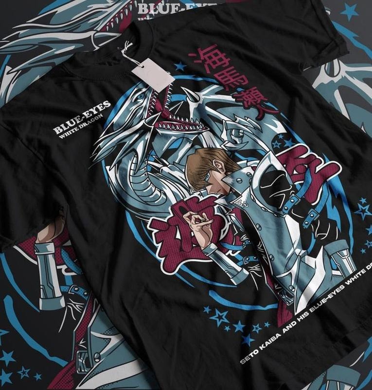 Anime Duel King T Shirt Black Unisex Hoodie, Sweatshirt | HypeDripTees.com