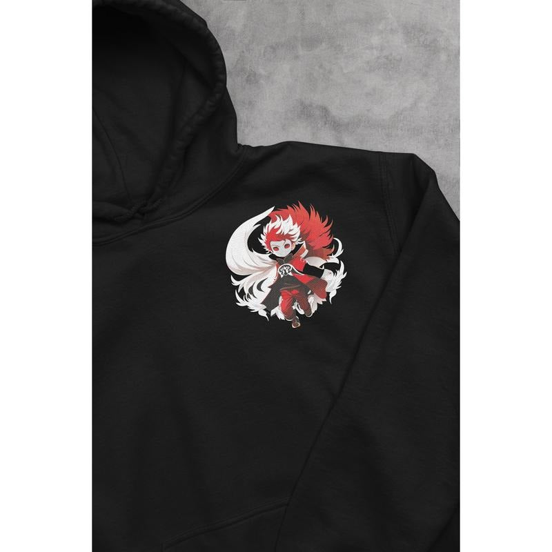 Anime Hoodie Fashion Hooded Sweatshirt Unisex Men Women Hoodie Japanese Anime Sweatshirt, Hoodie, Tee | HypeDripTees.com