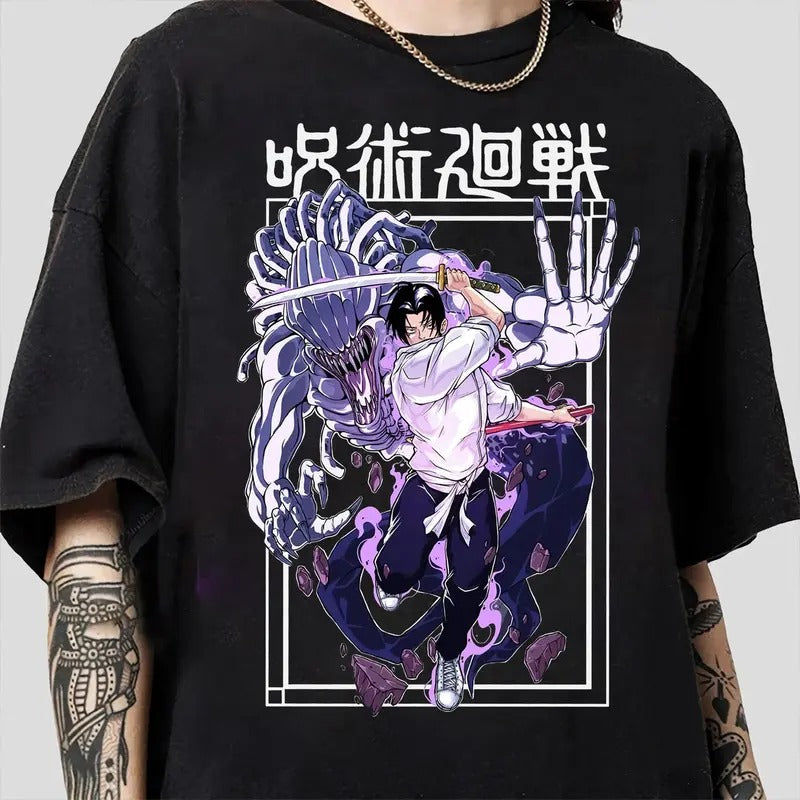 Anime Okkotsu Yuta and Rika Shirt, Graphic Anime Tee,Gift For Himg Menswear Top Hoodie, Sweatshirt | HypeDripTees.com