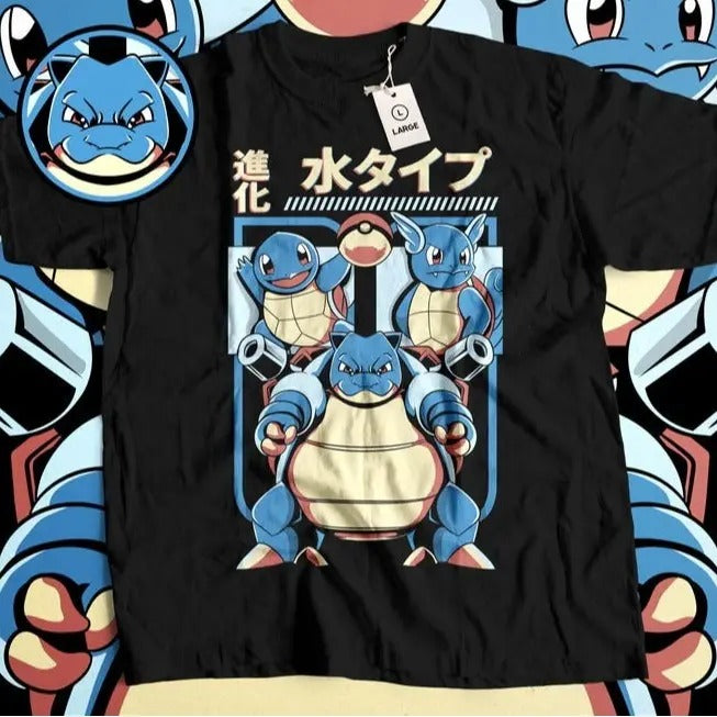 Anime Water Evolution Unisex T-Shirt