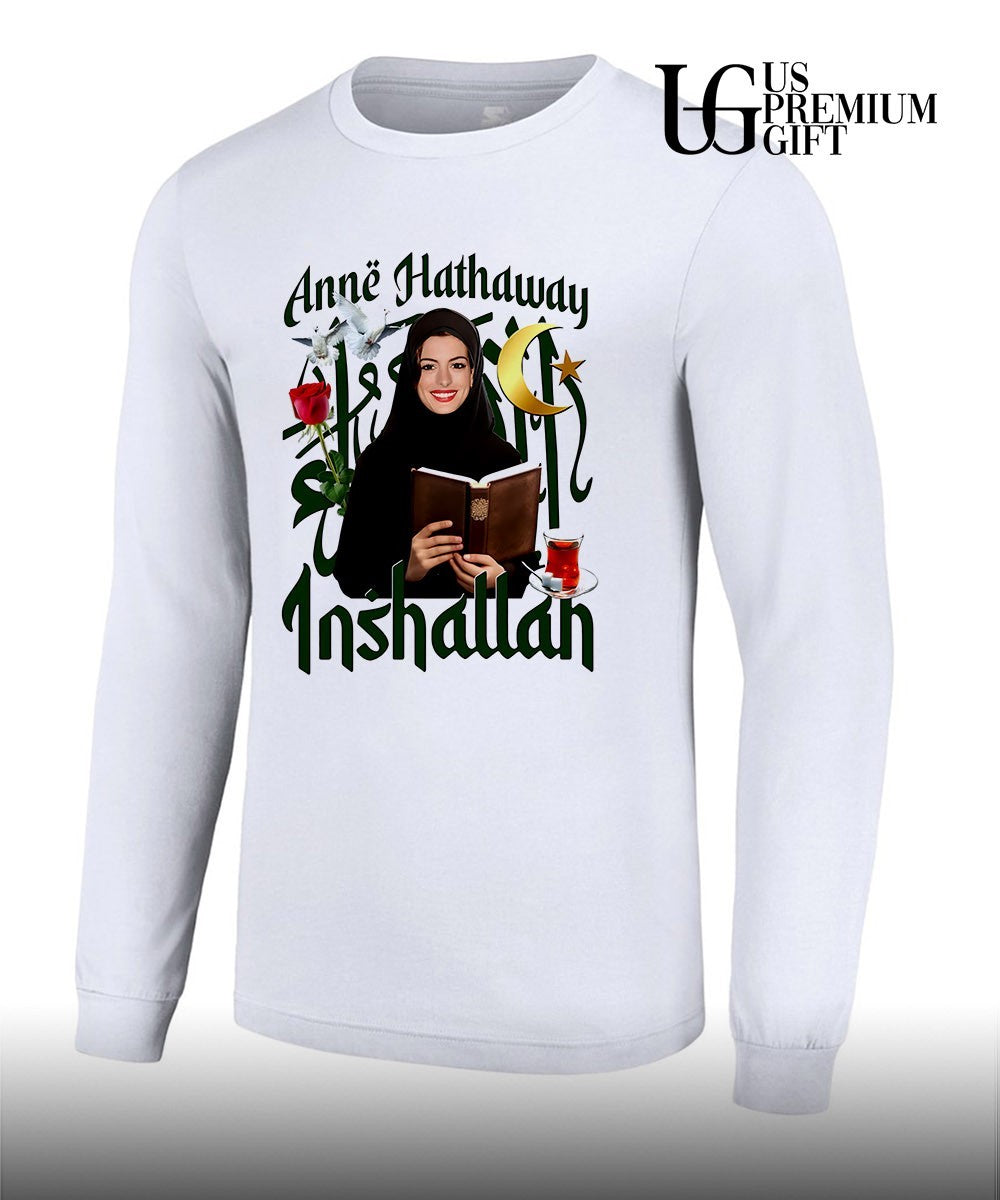 Anne Hathaway Actor Inshallah shirt
