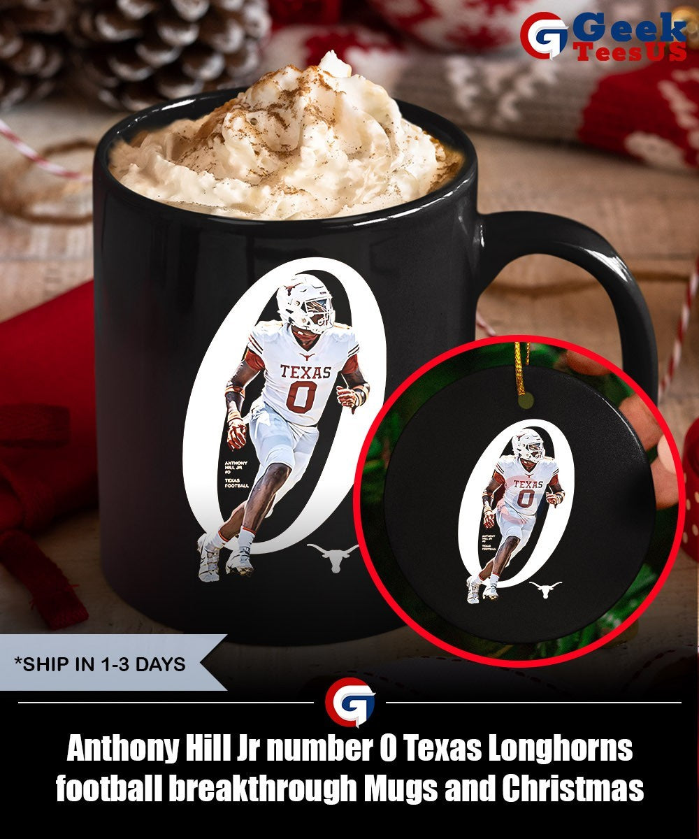 Anthony Hill Jr number 0 Texas Longhorns football breakthrough shirt