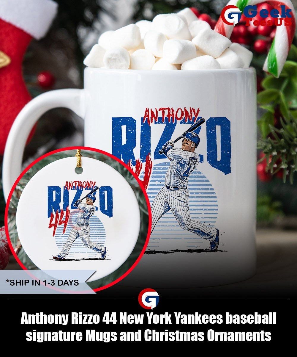 Anthony Rizzo 44 New York Yankees baseball signature shirt