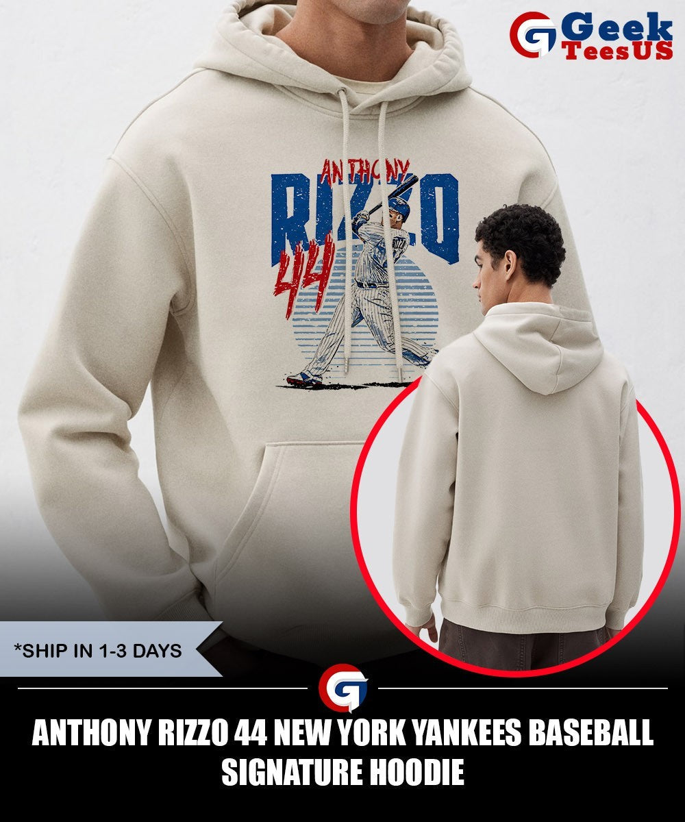 Anthony Rizzo 44 New York Yankees baseball signature shirt