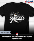 Anthony Rizzo New York Yankees MLB Skyline signature shirt