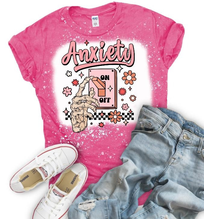 Anxiety On T-shirt Hoodie, Sweatshirt | HypeDripTees.com