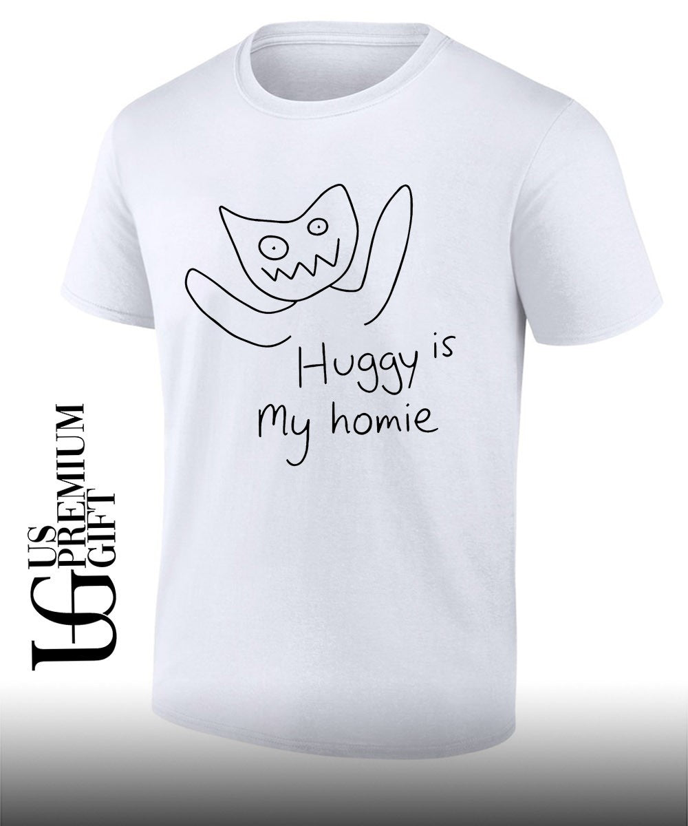 April fools merch huggy is my homie shirt