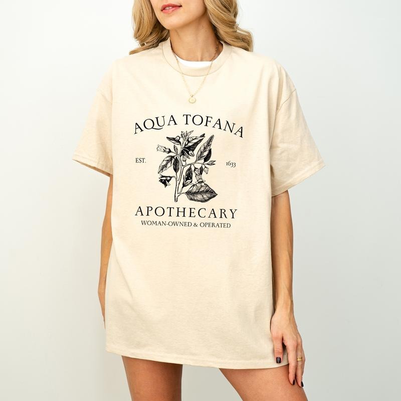 Aqua Tofana Shirt, Aqua Tofana Apothecary Shirt, Poison The Patriarchy Shirt, Funny Feminist Shirt, Womens Rights Shirt,...