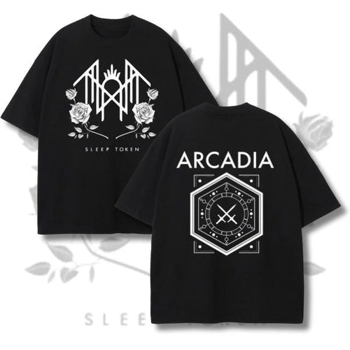 "Arcadia" T-Shirt, Sweatshirt, Hoodie black Vintage Design by Sleep Token, Gift For Rock Music Lover, Gift For Sleep...
