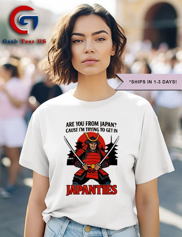 Are you from Japan Samurai shirt
