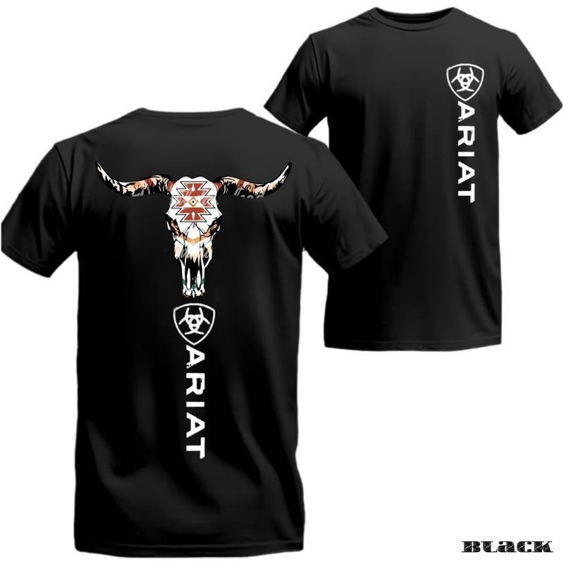 Ariat T-Shirt, Crisp Detailing, Daily Wear, Fashion For All Genders Hoodie, Sweatshirt | HypeDripTees.com