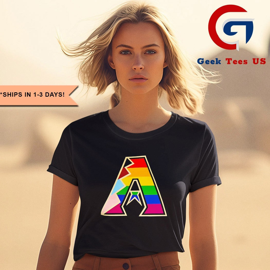 Arizona Diamondbacks Pride 2025 logo shirt