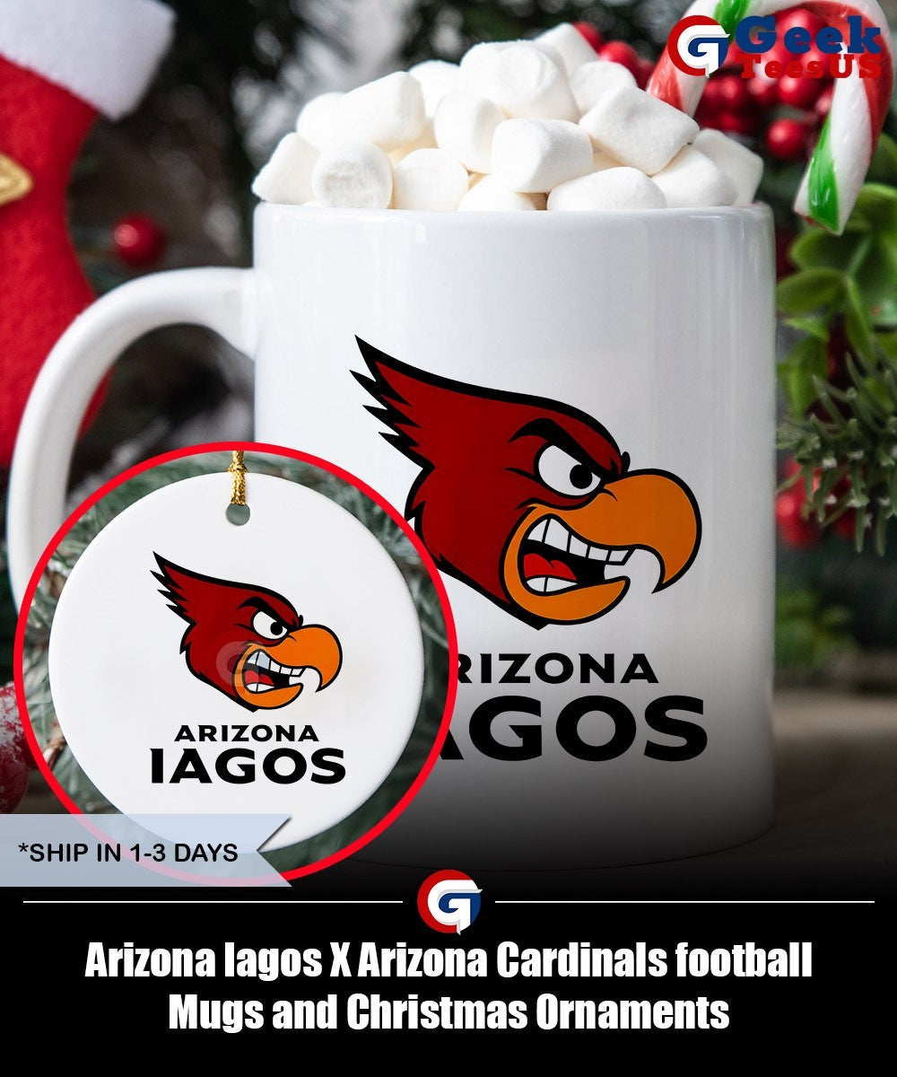 Arizona Iagos X Arizona Cardinals football shirt