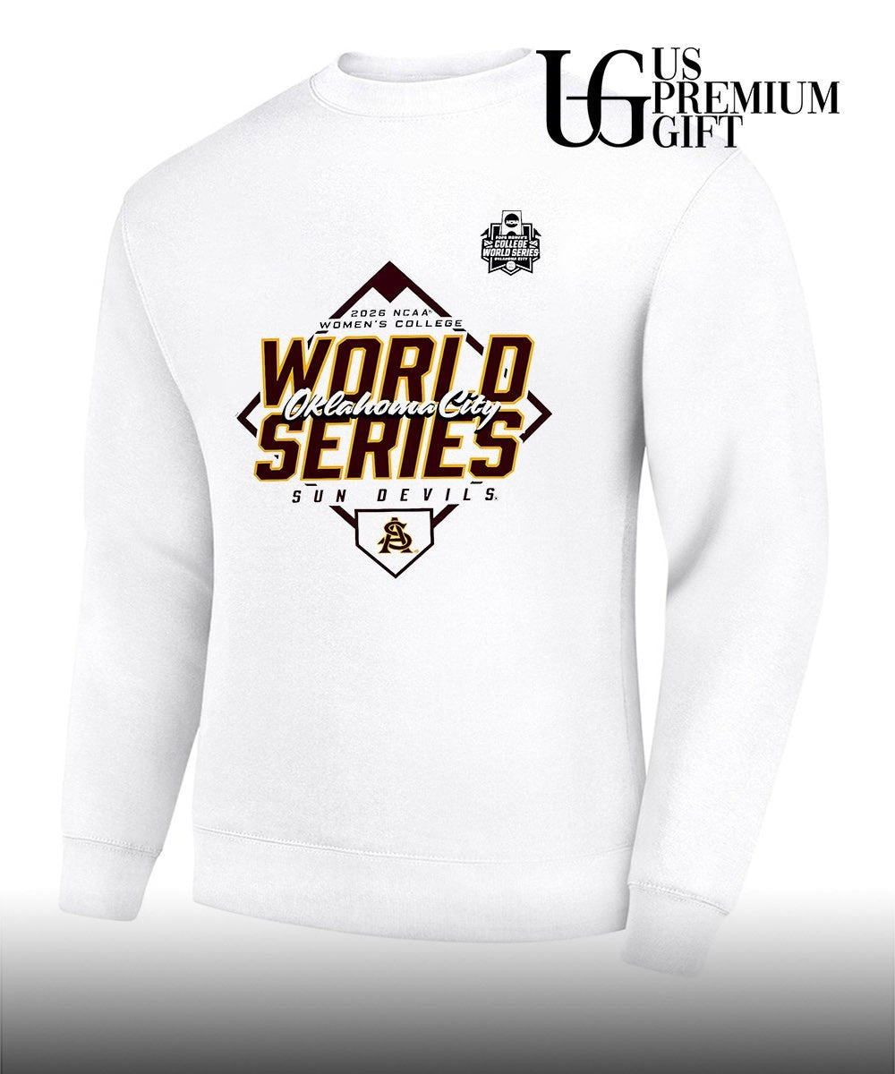 Arizona Sun Devils 2026 NCAA Women’s College World Series logo shirt
