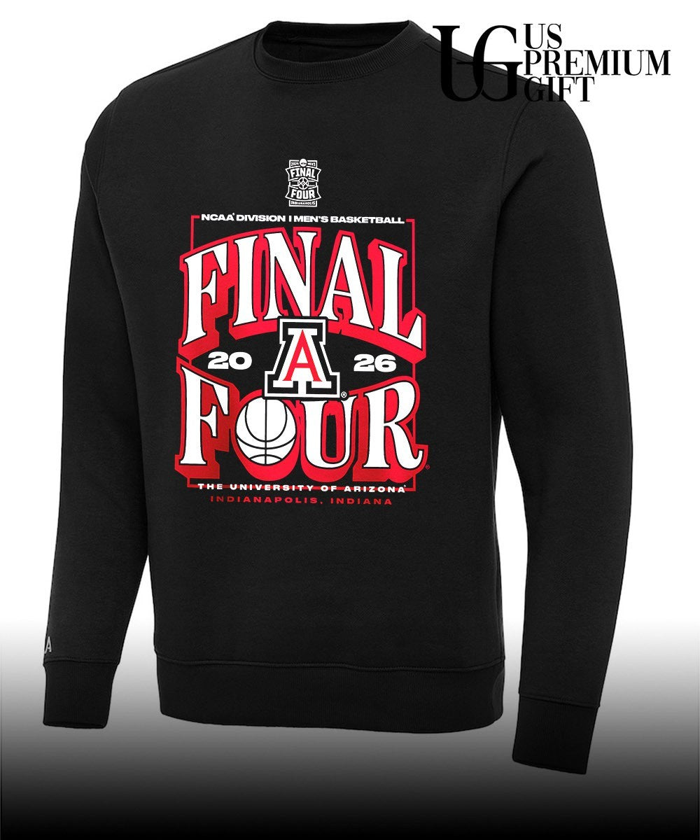 Arizona Wildcats 2026 Final Four NCAA Men’s Basketball Tournament March Madness shirt