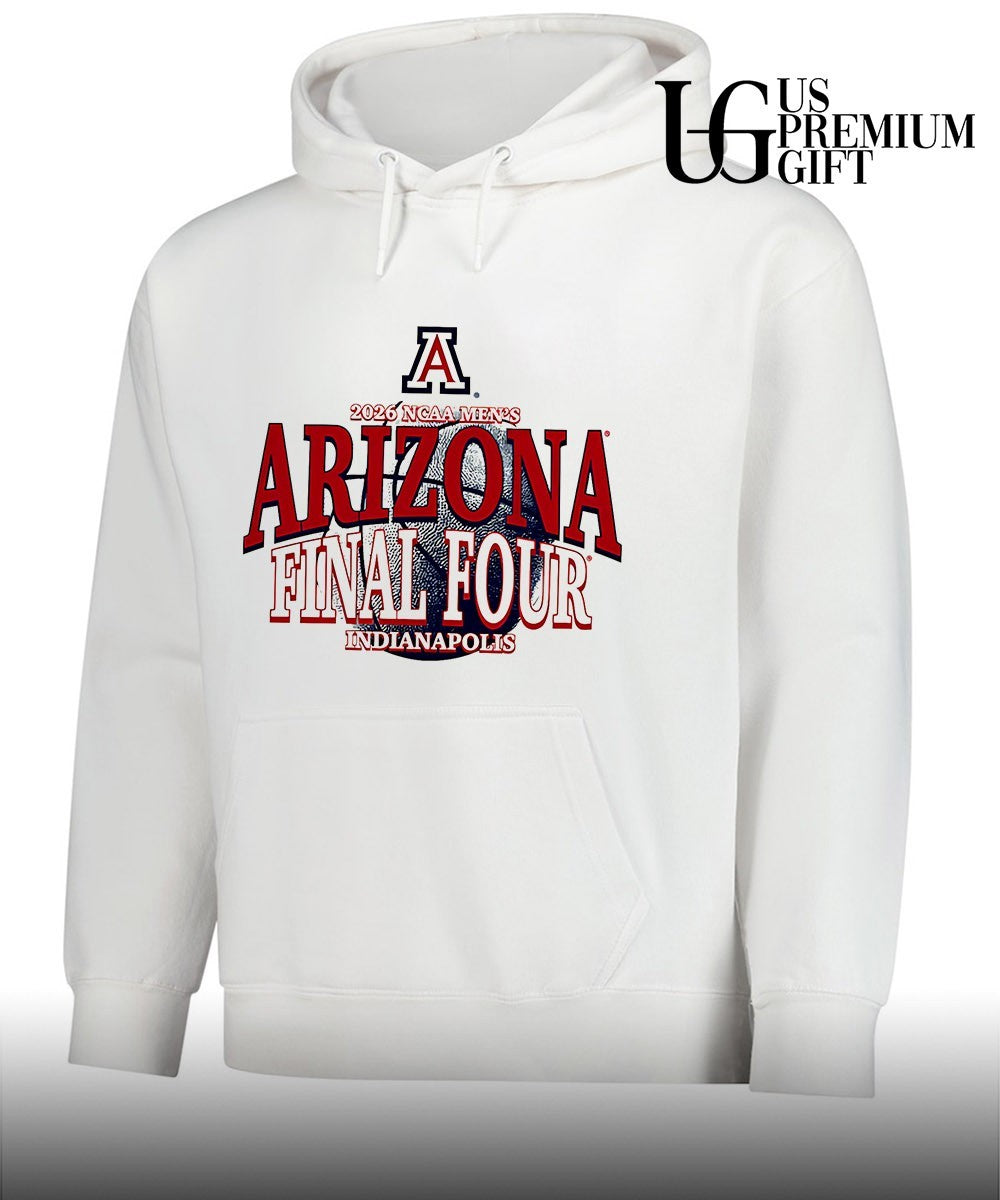 Arizona Wildcats 2026 Final Four NCAA Men’s basketball Background Ball shirt