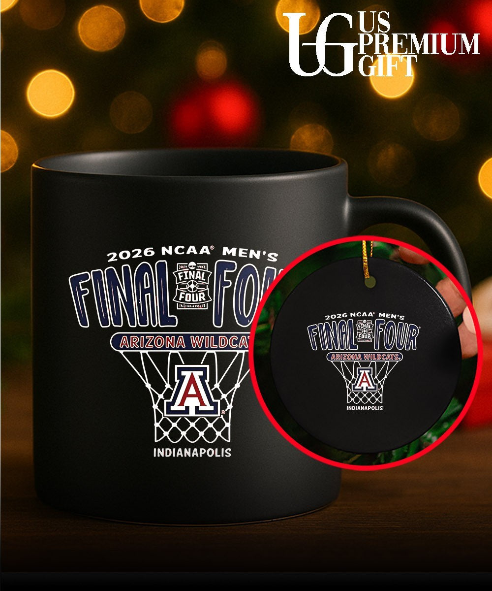 Arizona Wildcats 2026 NCAA Men’s Final Four basketball Nets shirt
