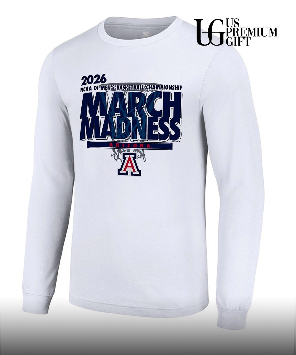 Arizona Wildcats March Madness NCAA D1 Men’s basketball Championship 2026 shirt