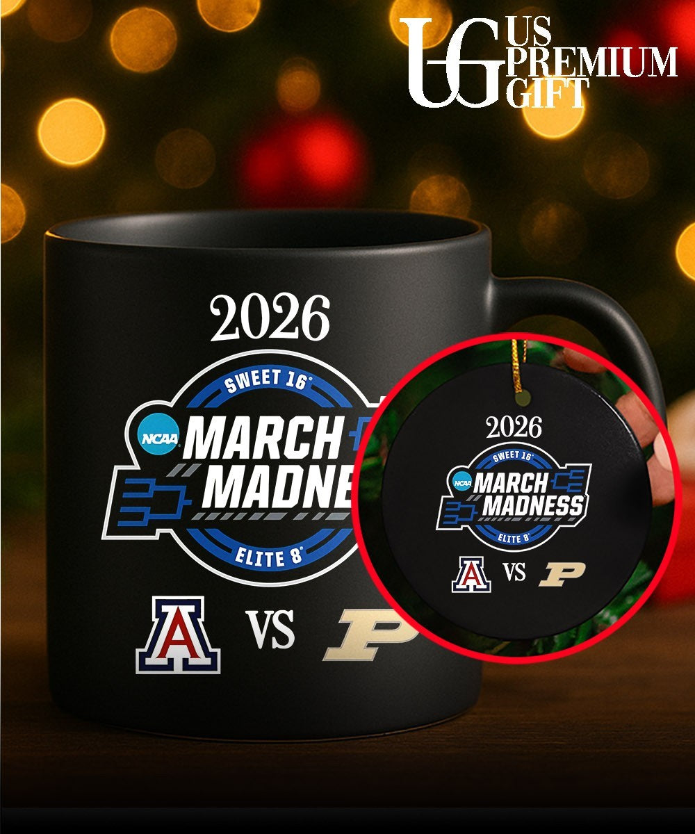 Arizona Wildcats vs Purdue Boilermakers 2026 NCAA March Madness Sweet 16 Elite 8 Champions shirt