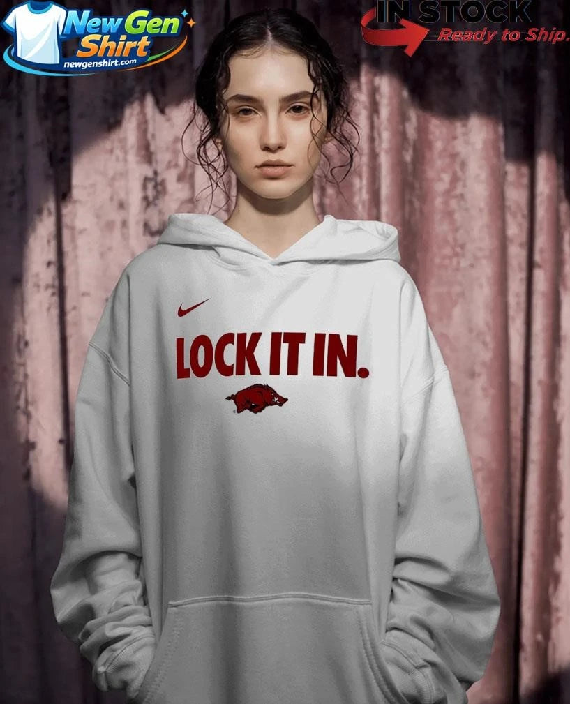 Arkansas Razorbacks Lock It In Shirt