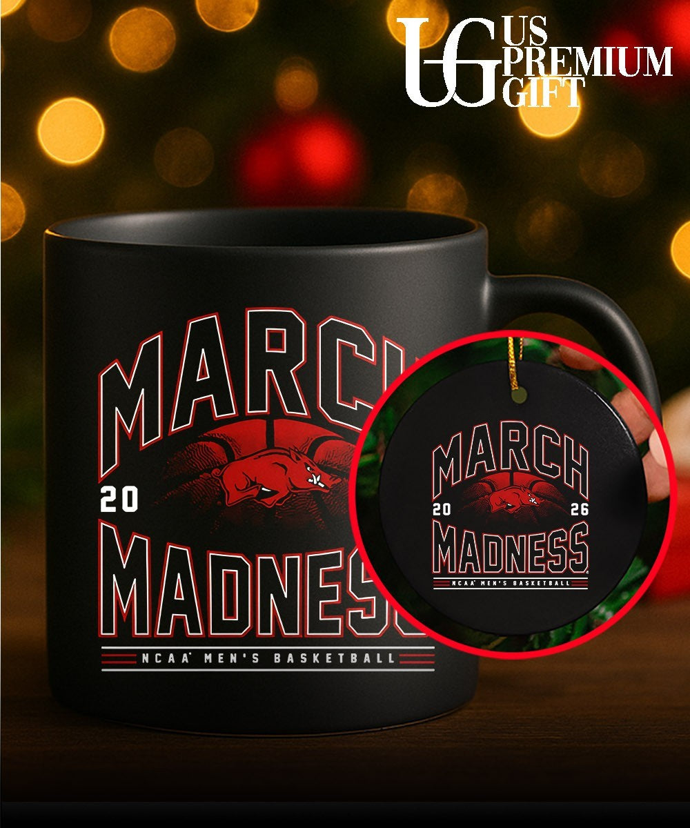 Arkansas Razorbacks Men’s basketball 2026 NCAA March Madness shirt