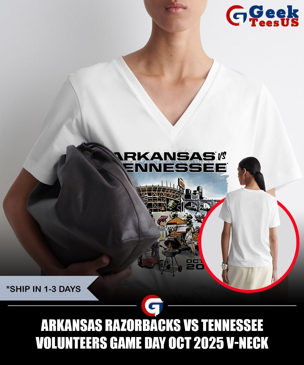 Arkansas Razorbacks vs Tennessee Volunteers Game Day OCT 2025 shirt