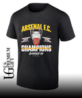 Arsenal FC Champions UEFA League 2026 Kings of Europe shirt