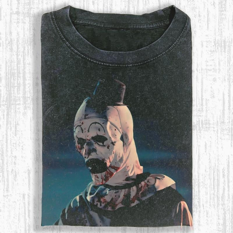Art The Clown Unisex Shirt ,Y2K, Streetwear, Grunge Aesthetic, Viral Tee, TikTok Trending, OOTD, Skater Fit, Oversized...