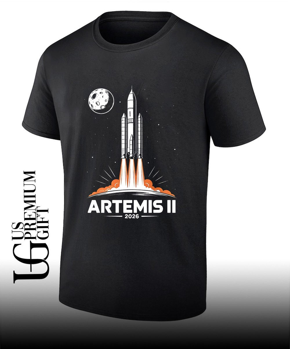 Artemis II 2026 Launch To The Moon shirt
