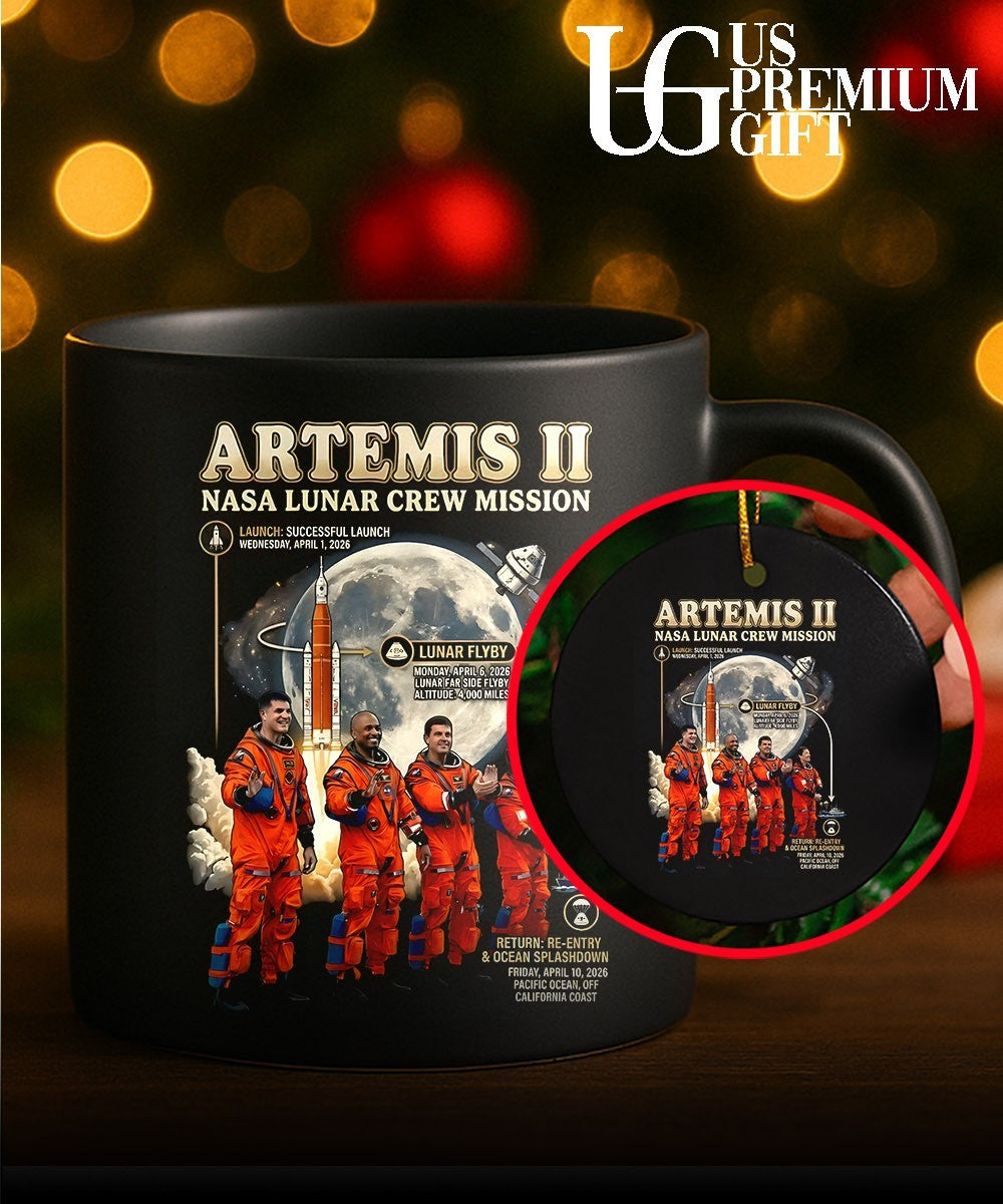 Artemis II Nasa Lunar Cew Mission shirt
