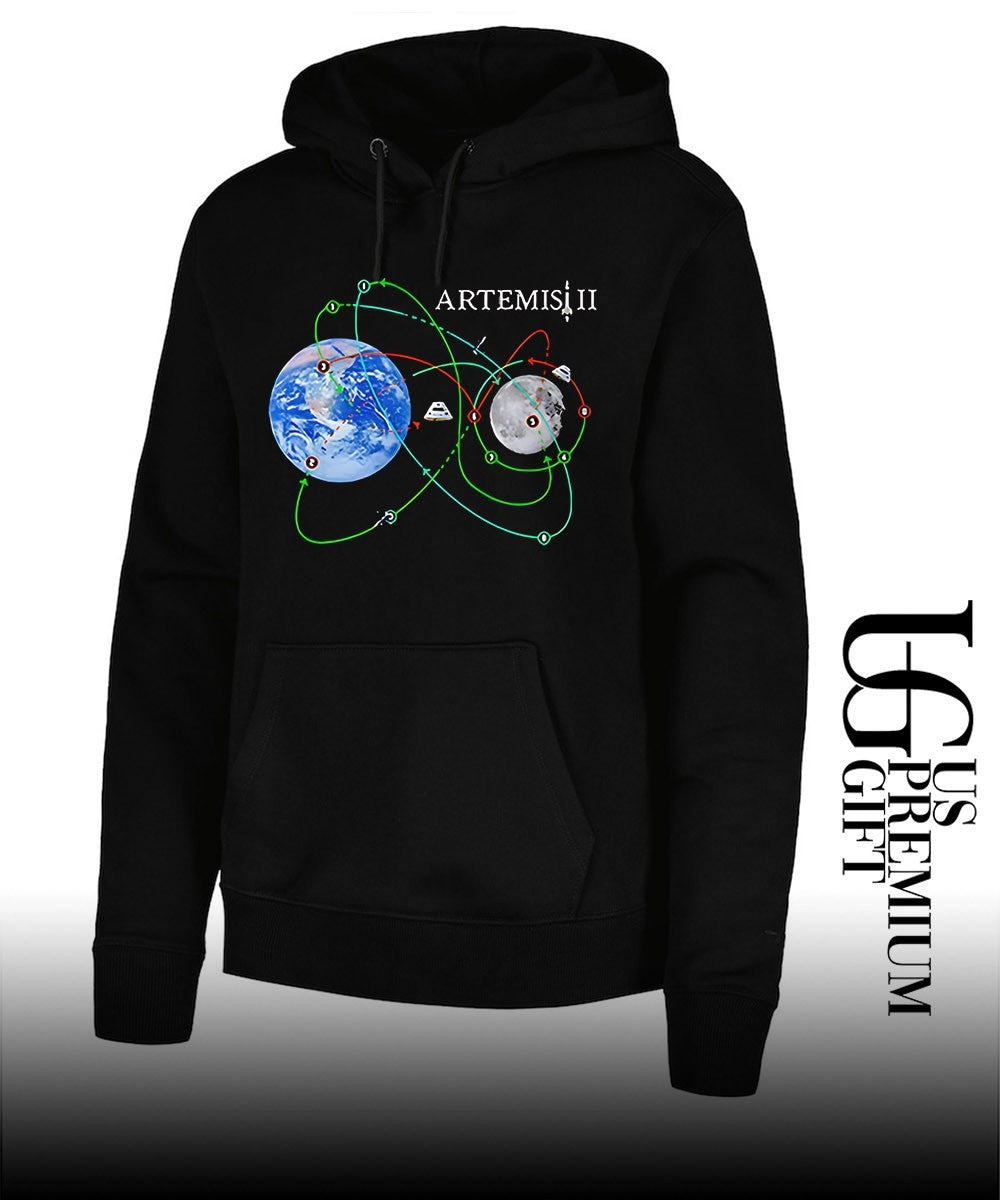 Artemis II moon mission NASA space program T-shirt