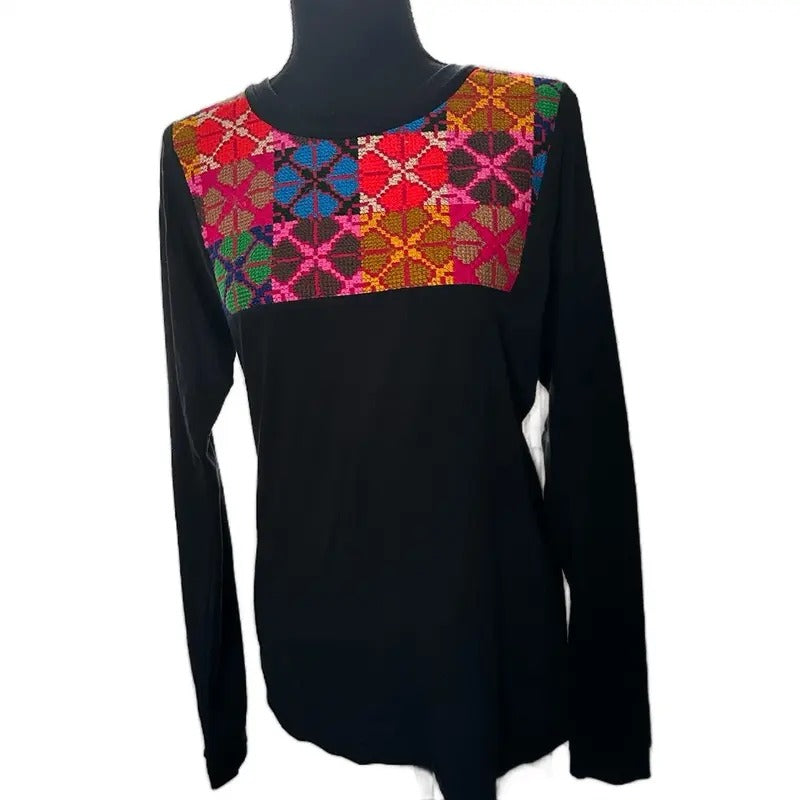 Artesanal Women shirts hand made Blouse Long Sleeve Hoodie, Sweatshirt | HypeDripTees.com