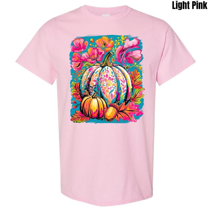 Artistic Autumn Pumpkins Gildan T-Shirt 'NLB' Hoodie, Sweatshirt | HypeDripTees.com