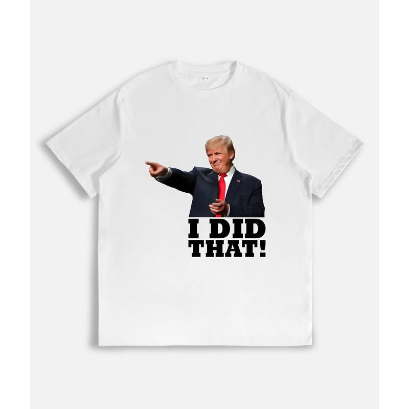 Assertive T - Shirt: Figure Pointing with "I DID THAT!" Slogan style 02 Hoodie, Sweatshirt | HypeDripTees.com