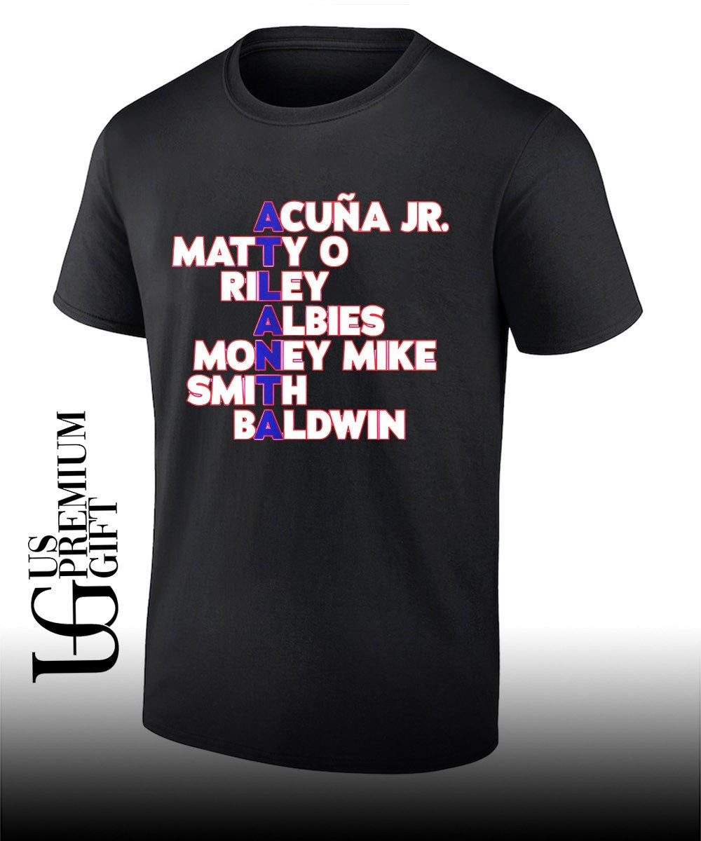 Atlanta Braves baseball names 2026 shirt