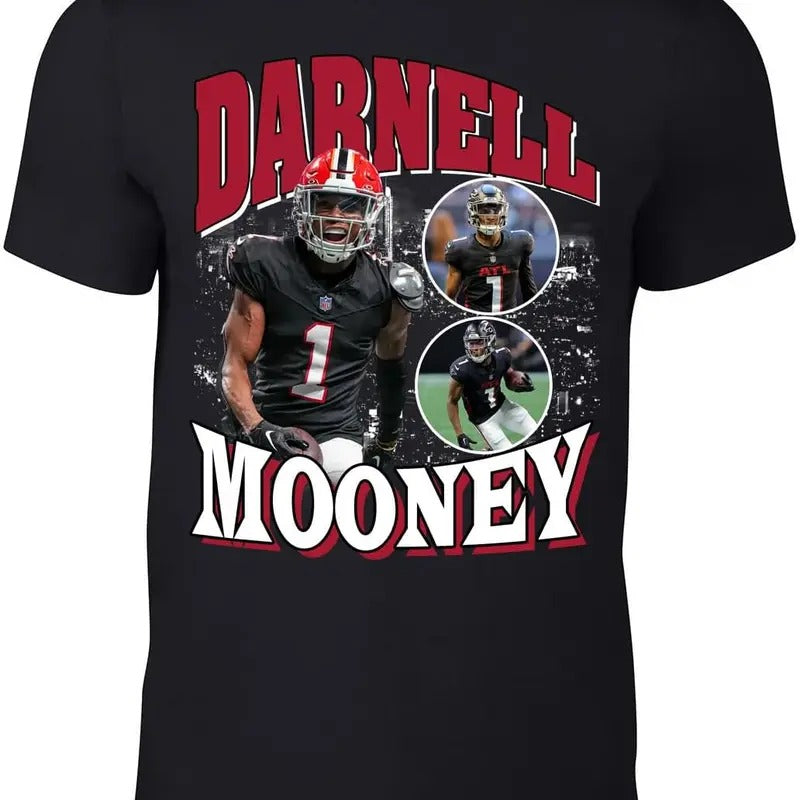 Atlanta Darnell Mooney Bootleg Style T-Shirt Hoodie, Sweatshirt | HypeDripTees.com