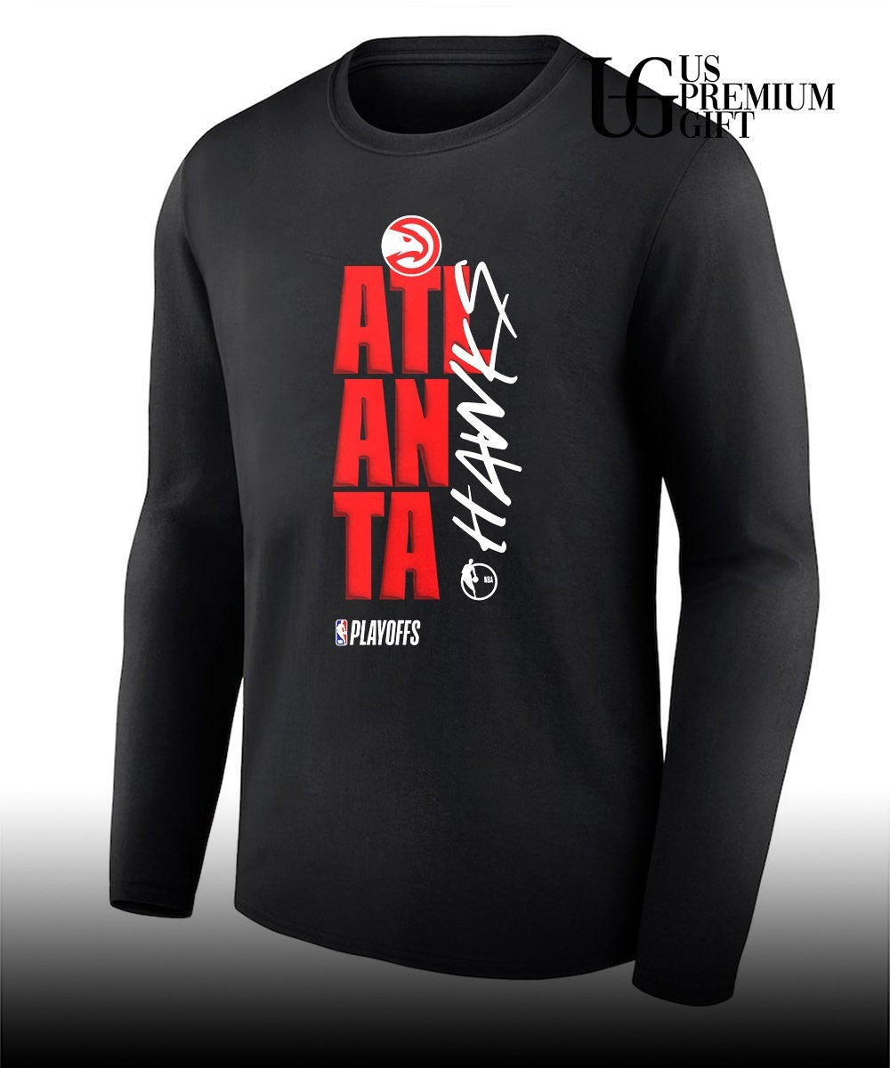 Atlanta Hawks basketball 2026 NBA Playoff logo shirt