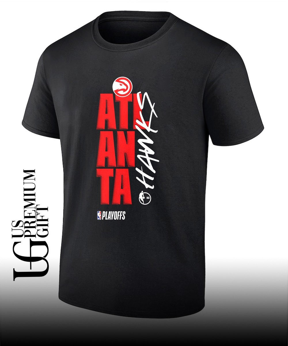 Atlanta Hawks basketball 2026 NBA Playoff logo shirt
