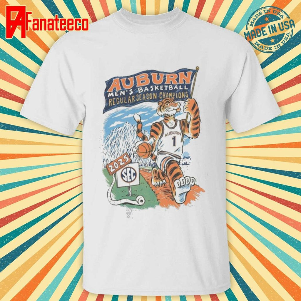 Auburn Men’s Regular Season Basketball sec 2025 shirt