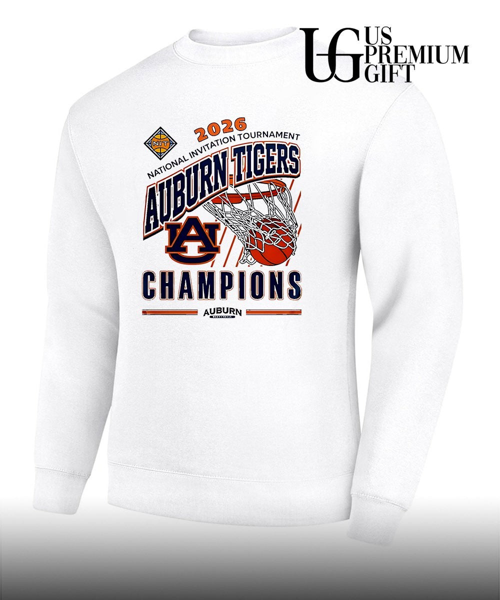 Auburn Tigers Basketball 2026 National Invitation Tournament Champions shirt