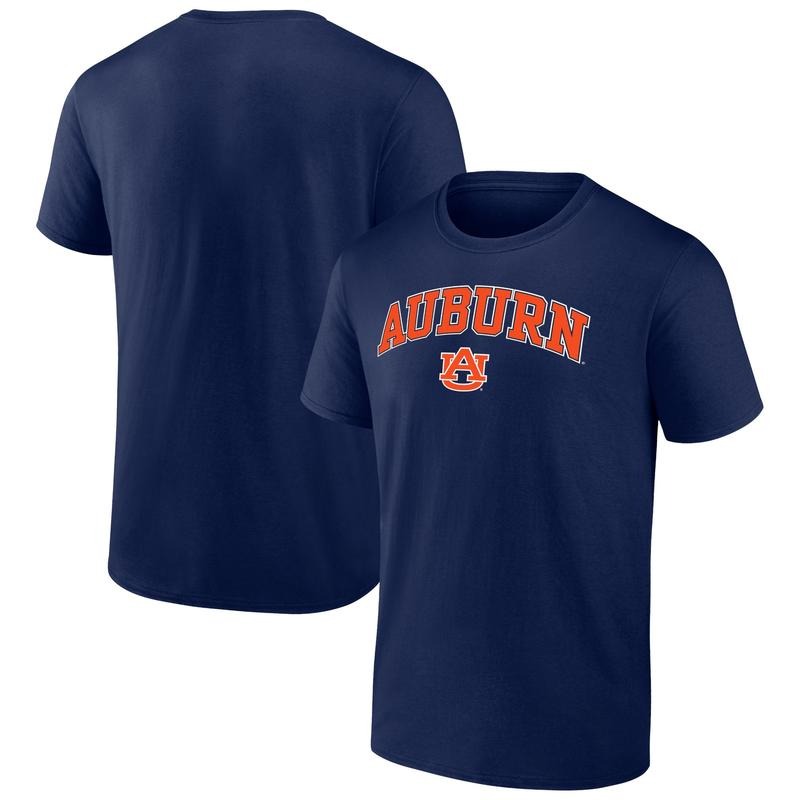 Auburn Tigers Navy Campus T-Shirt Hoodie, Sweatshirt | HypeDripTees.com