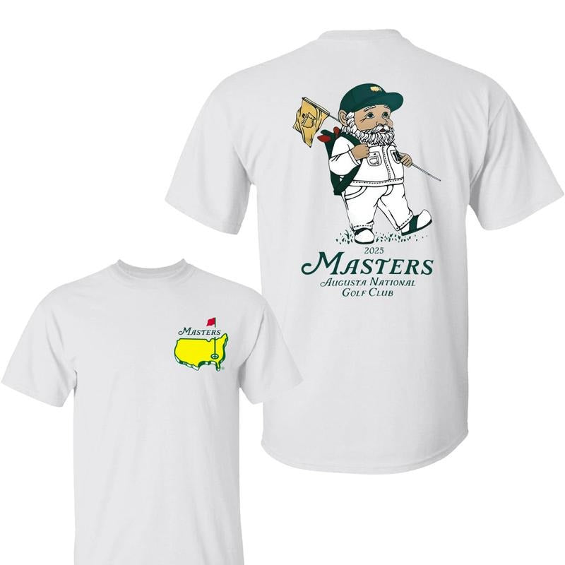 Augusta National Golf Club Shirt,  2025 Masters Logo with Charming Character Graphic, Perfect for Golf Fans,  Unisex for...