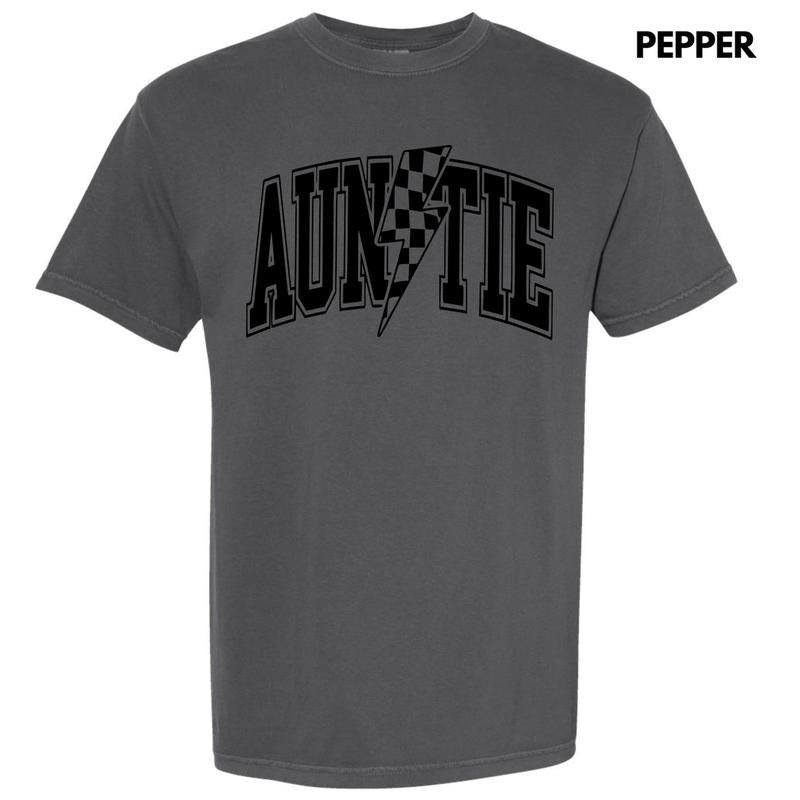 Auntie Lightning Bolt Comfort Colors T-Shirt 'NLB' Hoodie, Sweatshirt | HypeDripTees.com