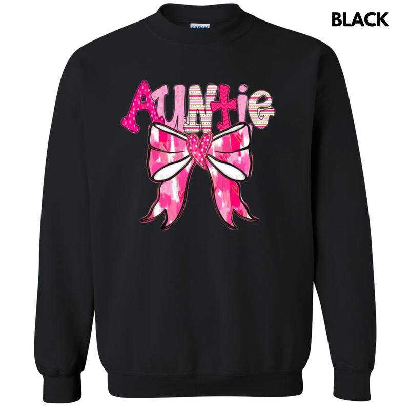 Auntie Valentine Coquette Sweatshirt T-Shirts, Hoodie | HypeDripTees.com