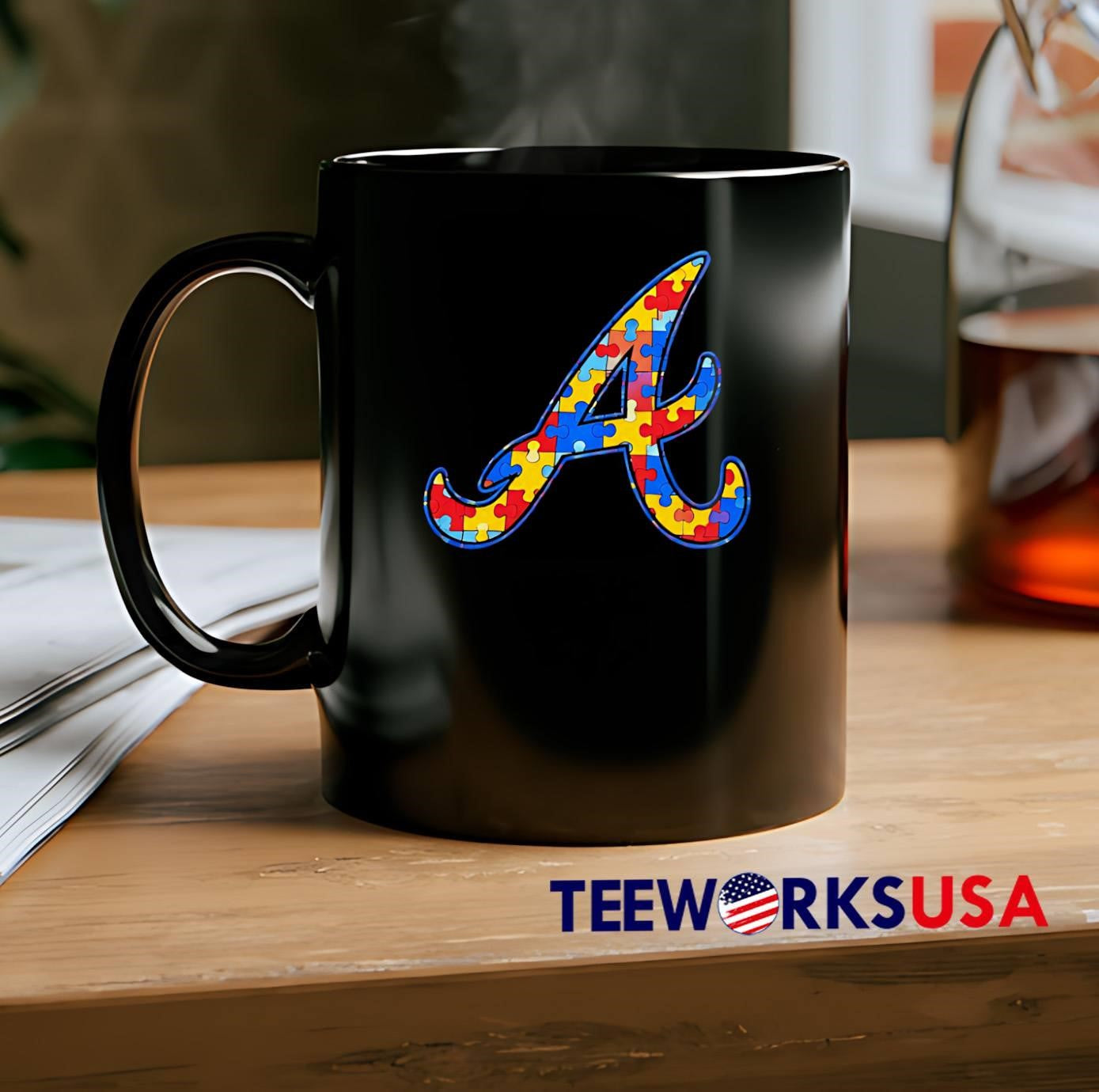 Autism Awareness Atlanta Braves T-Shirt