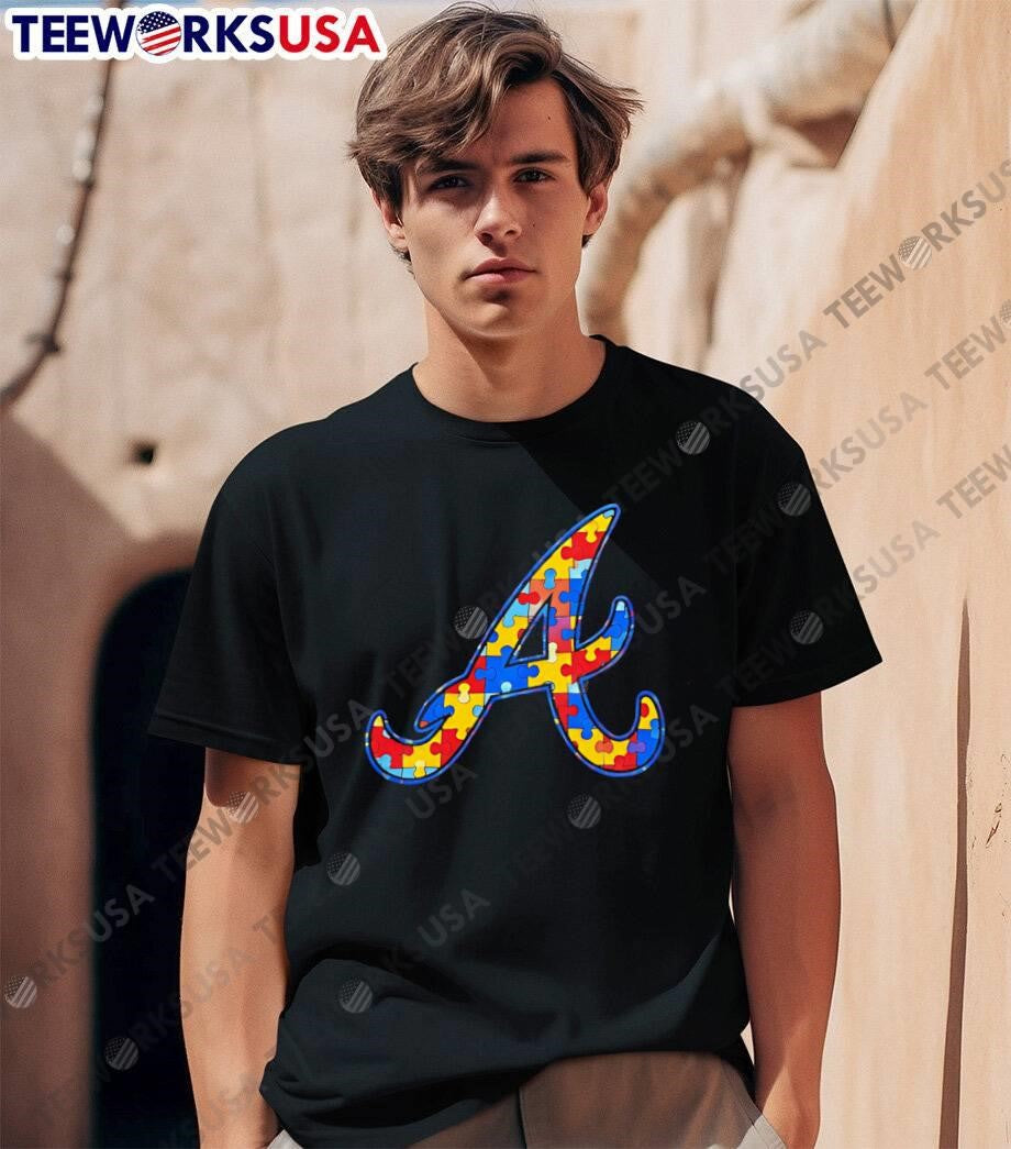 Autism Awareness Atlanta Braves T-Shirt