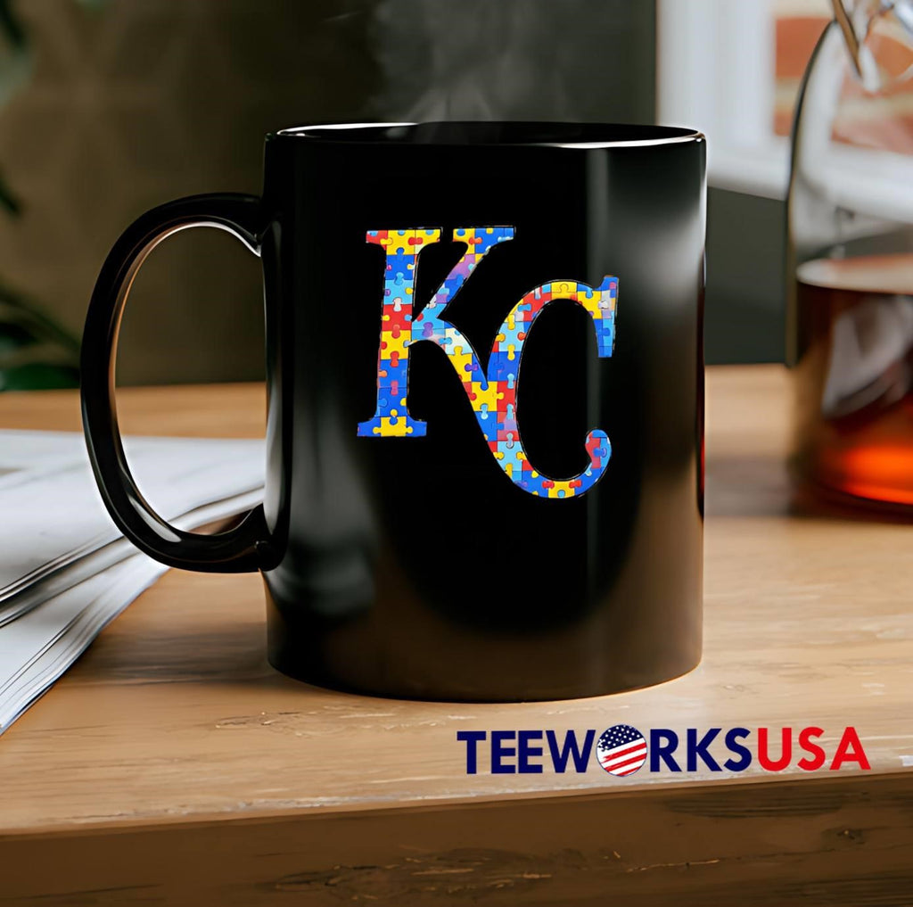 Autism Awareness KC Puzzle Piece T-Shirt