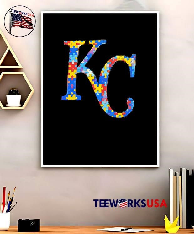 Autism Awareness KC Puzzle Piece T-Shirt