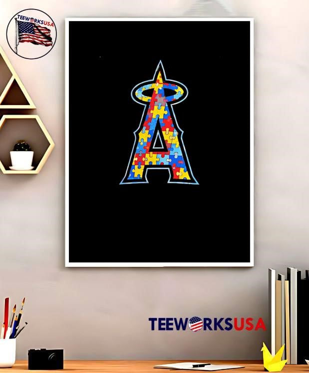 Autism Awareness Los Angeles Angels Shirt